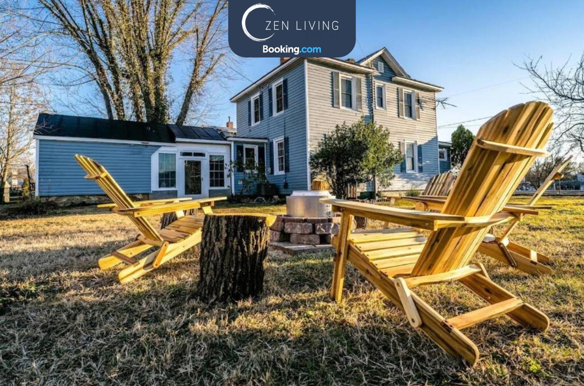 Dog And Family Friendly 4Br W Wifi And Fenced Yard By Zen Living Short Term Rental Luray Exterior photo
